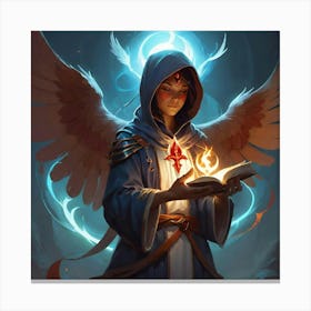 Angel Of Light 1 Canvas Print