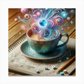 Tea Art 229 Canvas Print