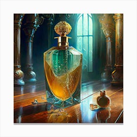 Bottle Of Perfume Canvas Print