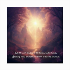 Serenade of Dawn Canvas Print