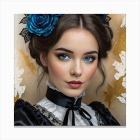 Victorian Beauty 2 Canvas Print