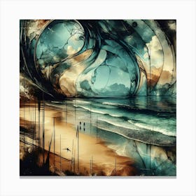 By The Sea No 10 1 Canvas Print