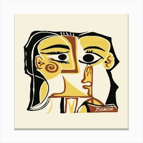 Picasso 3 Canvas Print