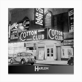 Cotton Club Harlem Canvas Print