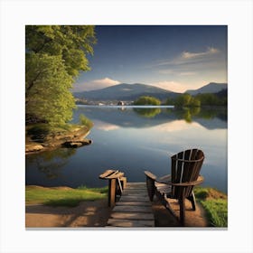 Peaceful Landscapes Photo (43) Canvas Print