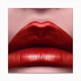 Red Lips3 Canvas Print