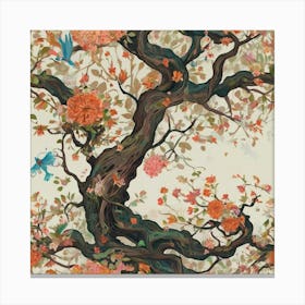 Chinese Tree Canvas Print