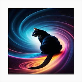 Galaxy Cat Canvas Print