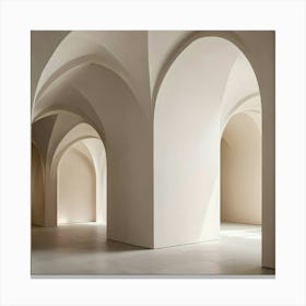 Arches In A Room 1 Canvas Print