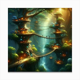 Fairytale Forest 31 Canvas Print