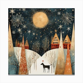 Merry And Bright 85 Canvas Print