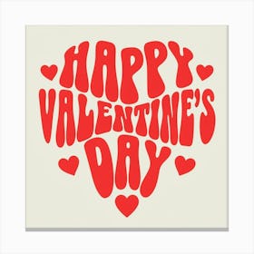 Happy Valentine'S Day 1 Canvas Print