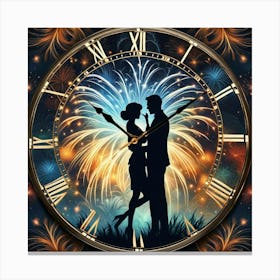 New Year S Eve Canvas Print
