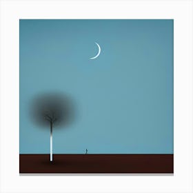 Stillness of the wind Canvas Print