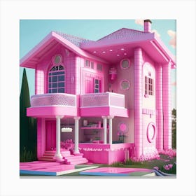 Barbie Dream House (16) Canvas Print