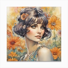 Daisy Canvas Print