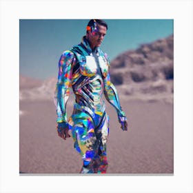 Futuristic Man 209 Canvas Print