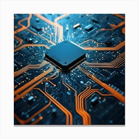 Circuit Board 23 Canvas Print