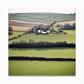 View Of Farm In England (82) Canvas Print