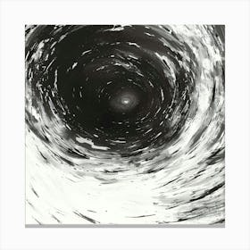 Black Hole Canvas Print