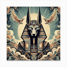 Mythological god 2 Canvas Print