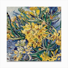 Yellow Flowers By Vincent Van Gogh Canvas Print