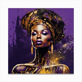 African Woman 59 Canvas Print