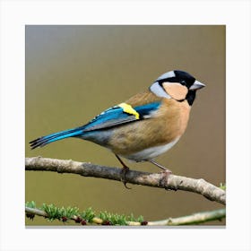 Gilbert'S Goldfinch 1 Canvas Print