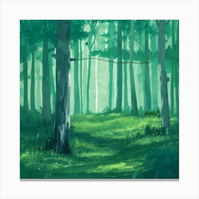 Forest 4 Canvas Print