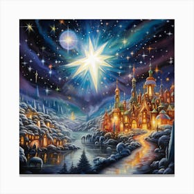 Christmas Star 1 Canvas Print