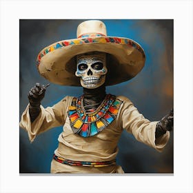 Day Of The Dead Canvas Print