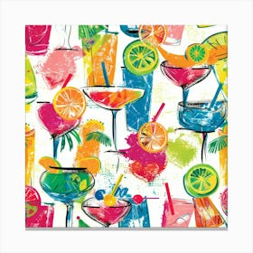 Cocktail Paradise Canvas Print
