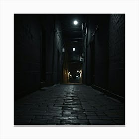 Dark Alley Canvas Print