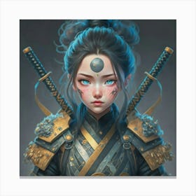 Yuki Onyx Canvas Print