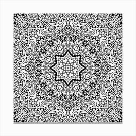 Full Page Mandala 07 Canvas Print