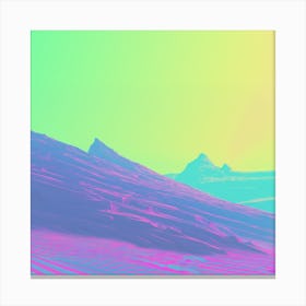 Psychedelic Landscape Canvas Print