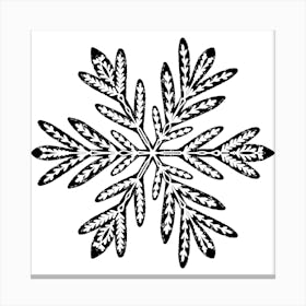 Snowflake 38 Canvas Print