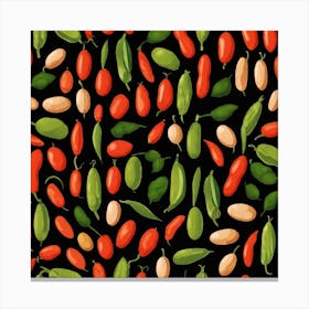 Legumes As A Logo (81) Canvas Print