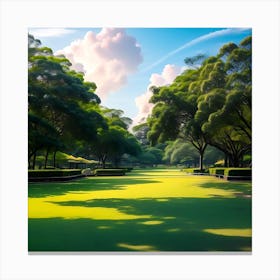 Singapore Landscape Canvas Print