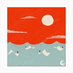 Fisherman (Contrasti Pt 1) Canvas Print