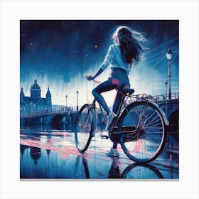 Cycling 1 Canvas Print