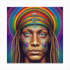 Rainbow Man 1 Canvas Print