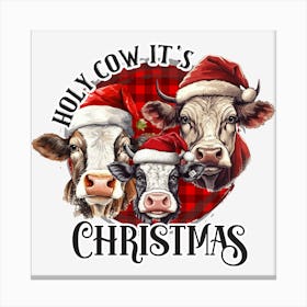 Ho Ho It'S Christmas Canvas Print