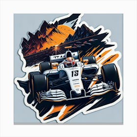 Artwork Graphic Formula1 (116) Canvas Print