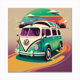 VW Bus Canvas Print