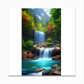 Waterfall 5 Canvas Print