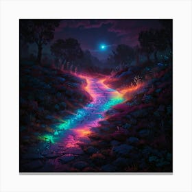 Rainbow Path 1 Canvas Print