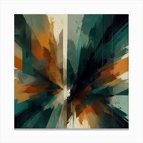 Abstract Painting Canvas Print