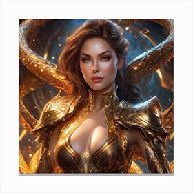 Sexy Warrior 1 Canvas Print