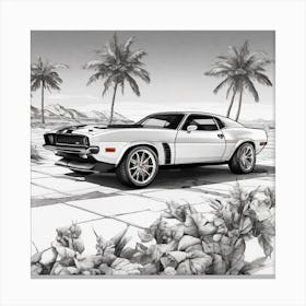 Plymouth Challenger 1 Canvas Print